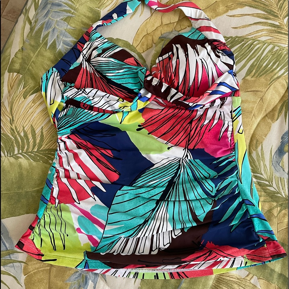 La Blanca tankini top